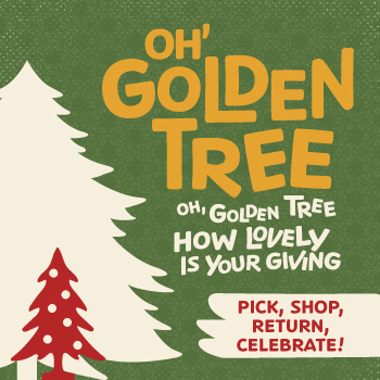 Golden Tree Graphic